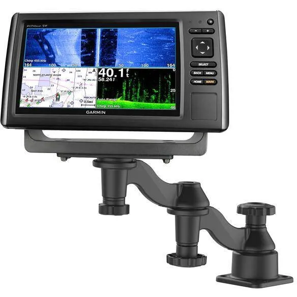 RAM&nbsp;MOUNTS RAM® Horizontal 12 Suport cu brat oscilant pentru Fishfinders &amp; Plotters