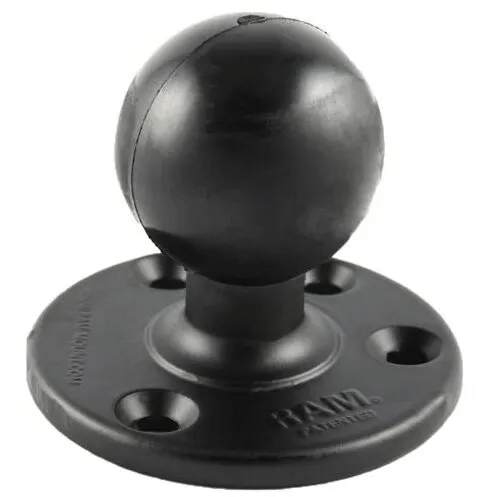 RAM&nbsp;MOUNTS RAM® Large Round Plate with Ball - D Size