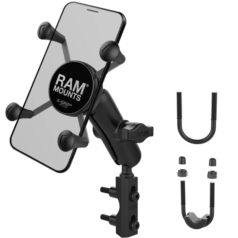 RAM&nbsp;MOUNTS RAM MOUNTS SET (B) PRINDERE U-BOLT LATERAL / LEGATURA MEDIE / SUPORT X-GRIP /MARE