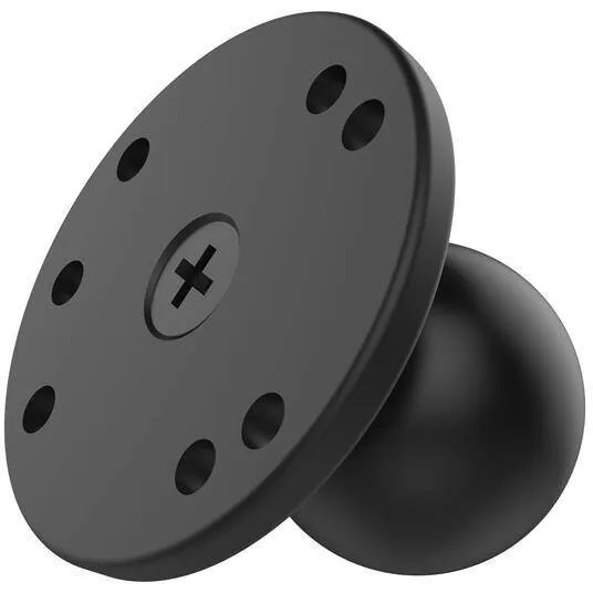 RAM&nbsp;MOUNTS RAM® Round Plate with Ball & Steel Reinforced Bolt