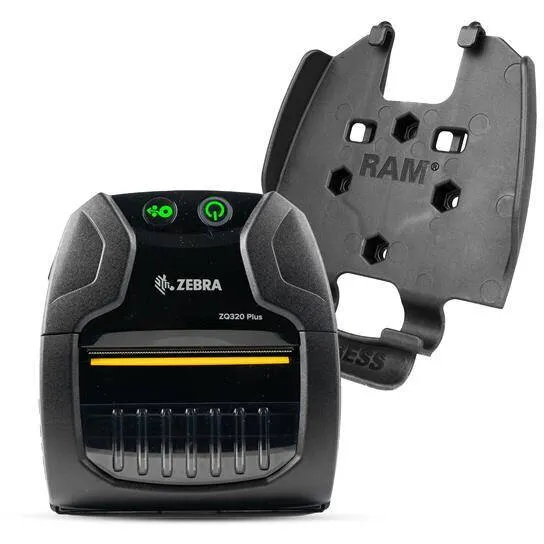 RAM&nbsp;MOUNTS RAM® Suport de imprimanta cu eliberare rapida pentru seria Zebra ZQ310