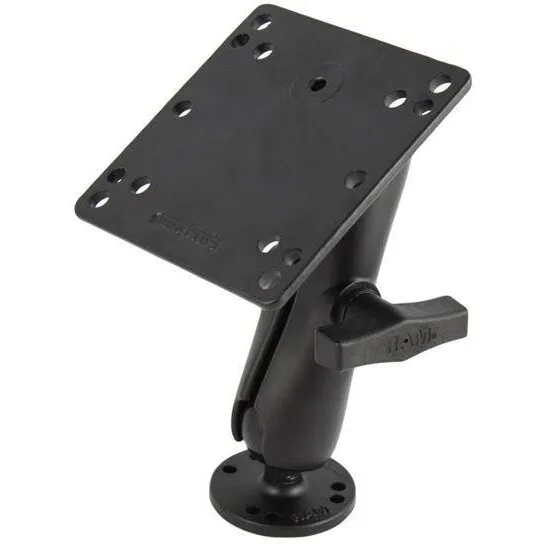RAM&nbsp;MOUNTS RAM® Suport dublu cu bila cu placa VESA 100x100mm - Dimensiune C Mediu