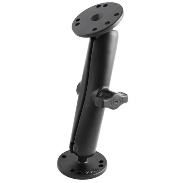 RAM&nbsp;MOUNTS RAM® Suport universal cu bila dubla cu doua placi rotunde - dimensiune B lung