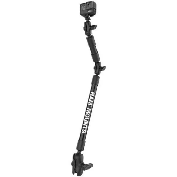 RAM&nbsp;MOUNTS RAM® Tough-Pole™ Brat cu soclu de 30 cu suport universal pentru camera