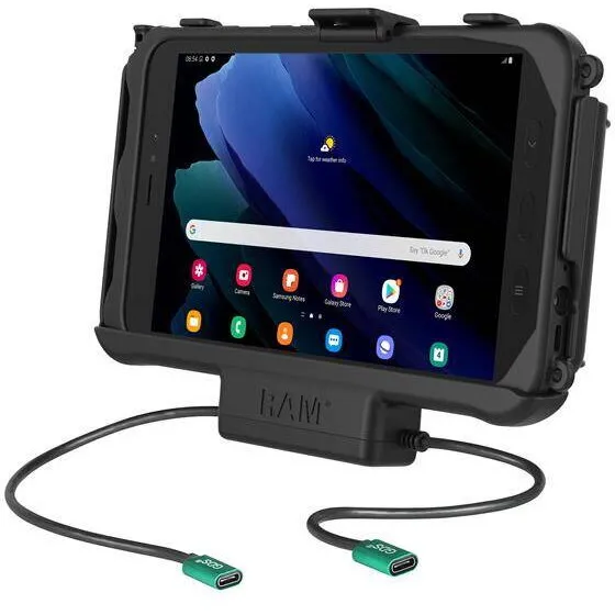 RAM&nbsp;MOUNTS RAM® USB-C Powered Dock + date USB-C pentru Samsung Tab Active5 &amp; 3