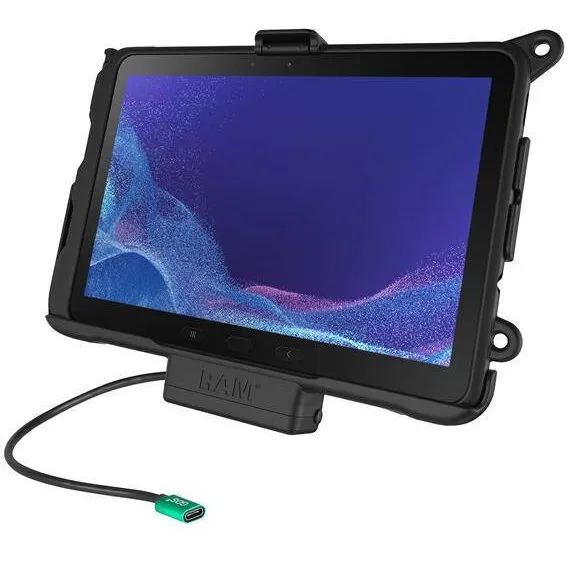 RAM&nbsp;MOUNTS RAM® USB-C Powered Dock pentru Samsung Tab Active4 Pro si Tab Active Pro