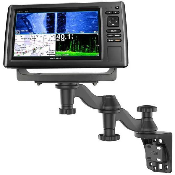 RAM&nbsp;MOUNTS RAM® Vertical 12 Suport cu brat oscilant pentru Fishfinders &amp; Plotters