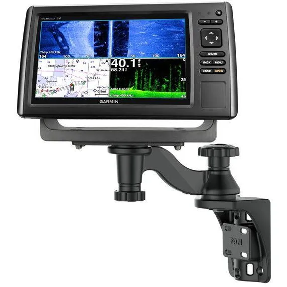 RAM&nbsp;MOUNTS RAM® Vertical 6 Swing Arm Mount for Fishfinders & Plotters