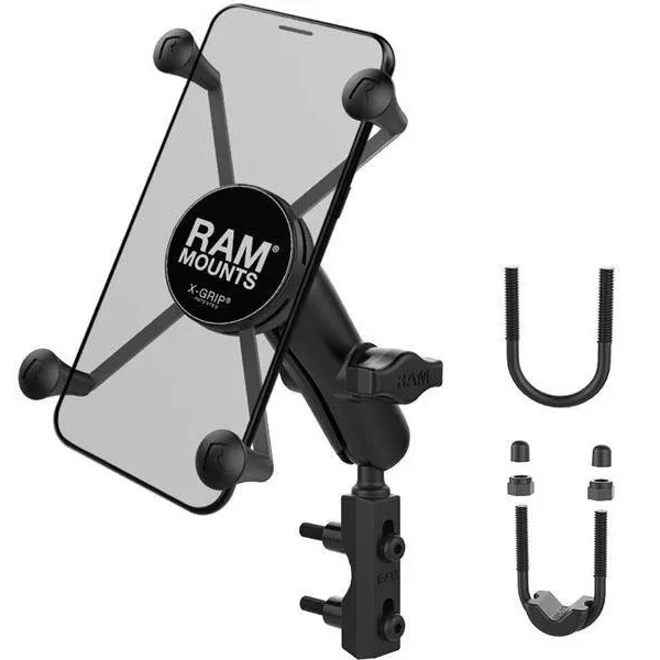 RAM&nbsp;MOUNTS RAM® X-Grip® Suport mare pentru telefon cu baza pentru rezervor de frana/ ambreiaj - Mediu