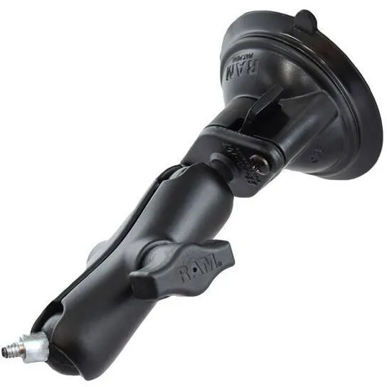 RAM&nbsp;MOUNTS Suport cu ventuza RAM® Twist-Lock™ cu stift filetat 1/4-20 - Mediu