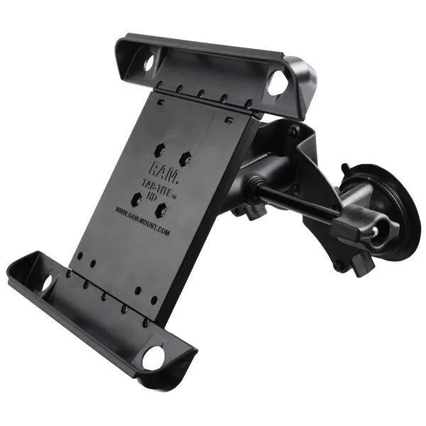 RAM&nbsp;MOUNTS Suport de aspiratie RAM® Tab-Tite™ pentru iPad Gen 1-4 - Buton de retentie extensibil