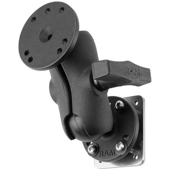 RAM&nbsp;MOUNTS Suport pentru tabloul de bord RAM® Drill-Down cu placa de sustinere - Dimensiune C scurt
