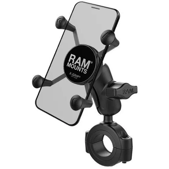 RAM&nbsp;MOUNTS Suport pentru telefon RAM® X-Grip® cu baza pentru sina mare RAM® Torque™ - scurt