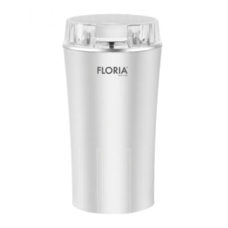 Rasnita de Cafea, Lame din Otel Inoxidabil, Capacitate 60 g, Putere 350W, Alb