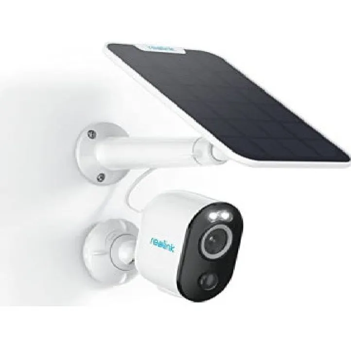 Reolink Camera de supraveghere exterior Reolink Argus B330 cu Panou Solar, Inteligenta artificiala, Detectare Persoana/Vehicul baterie reincarcabila, Rezolutie 4 MP
