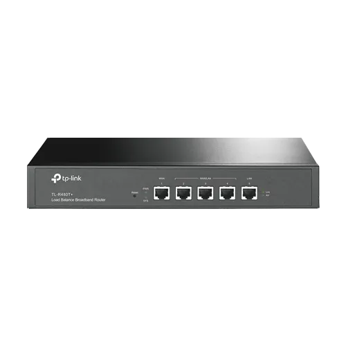 Router 5 porturi RJ45 Gigabit, Load Balancing, 1U - TP-Link Omada TL-R480T+