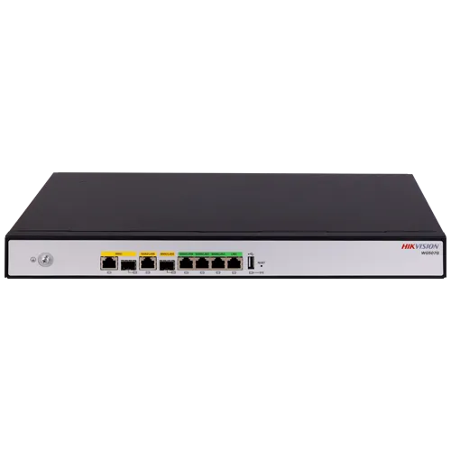 Router 6 x RJ45 1G, 2 x SFP 1G, Multi-WAN, Behavior Management - HIKVISION DS-3WG507G-SI