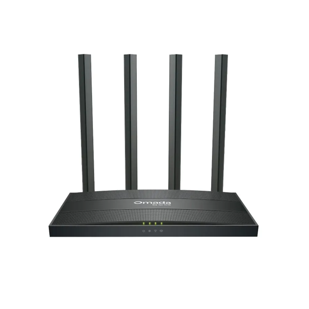 Router wireless dual-band TP-Link Omada ER605W, 5× porturi Gigabit RJ45, 2x antene 5 dBi / 2.4 GHz, 867 Mbps