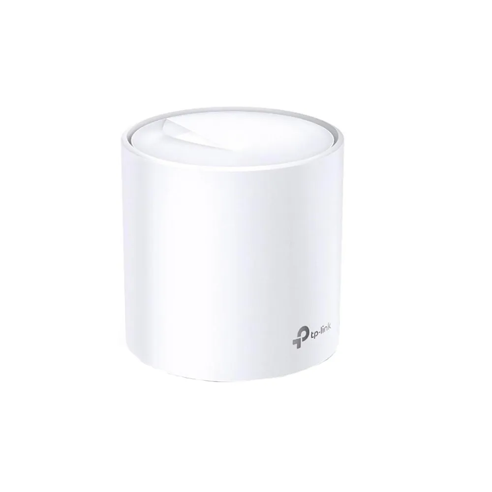 Router wireless Gigabit Dual-Band TP-Link DECO X60(1-PACK), 2 porturi, 2.4/5.0 GHz, 2402 Mbps, WiFi6