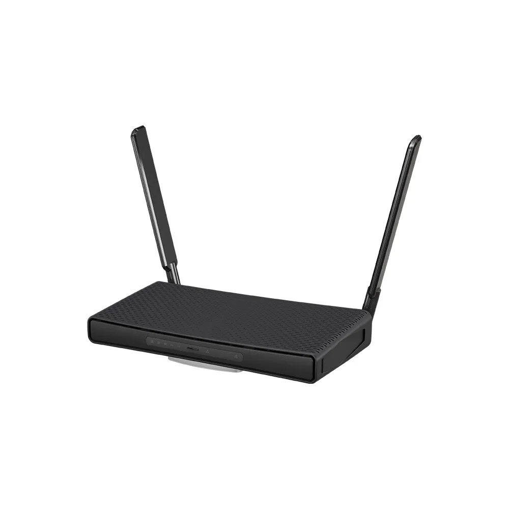 Router wireless Mikrotik hAP ax3, WiFi 6, 4x Gigabit, 1x 2.5 Gigabit PoE In/Out, 2.4 / 5GHz, WPA3, RouterOS