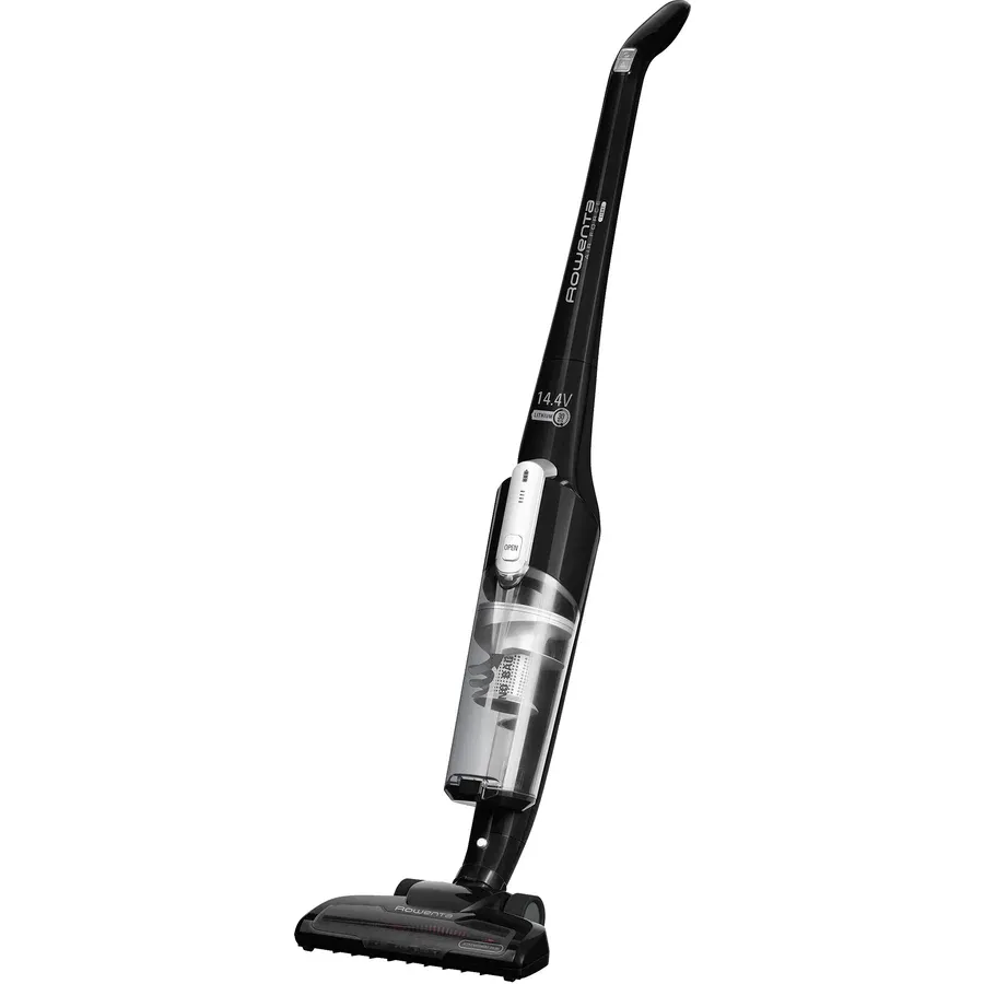 Rowenta Aspirator vertical Rowenta RH6545WH AFE Light, 14,4V, autonomie 30 min, led incorporat, Negru