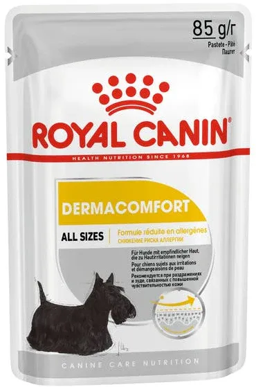 ROYAL CANIN CCN Dermacomfort Care Loaf Plic hrană umedă pentru câini 85g