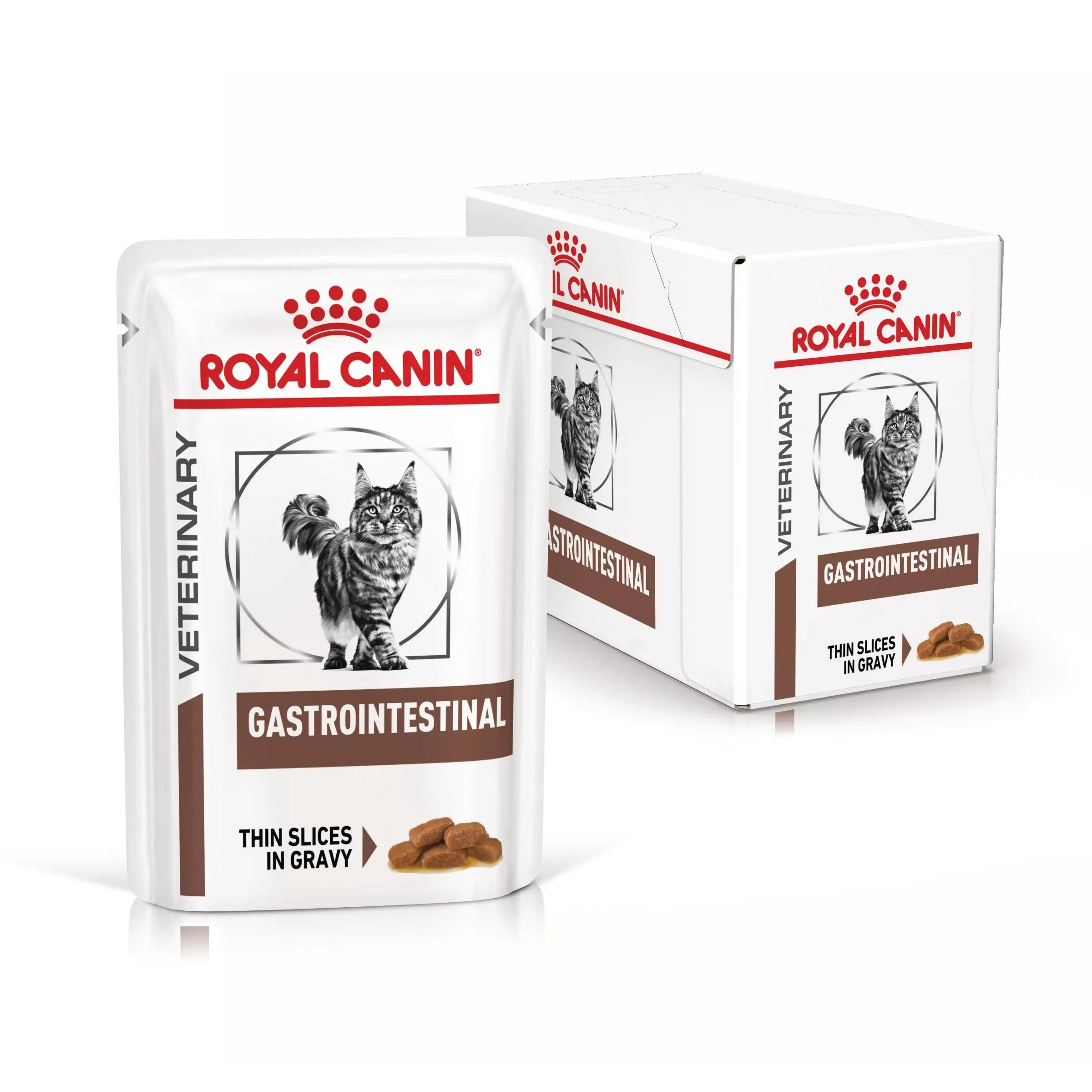 ROYAL CANIN Gastrointestinal, dieta veterinara, plic hrana umeda pisici, sistem digestiv, (in sos), 12x85 g