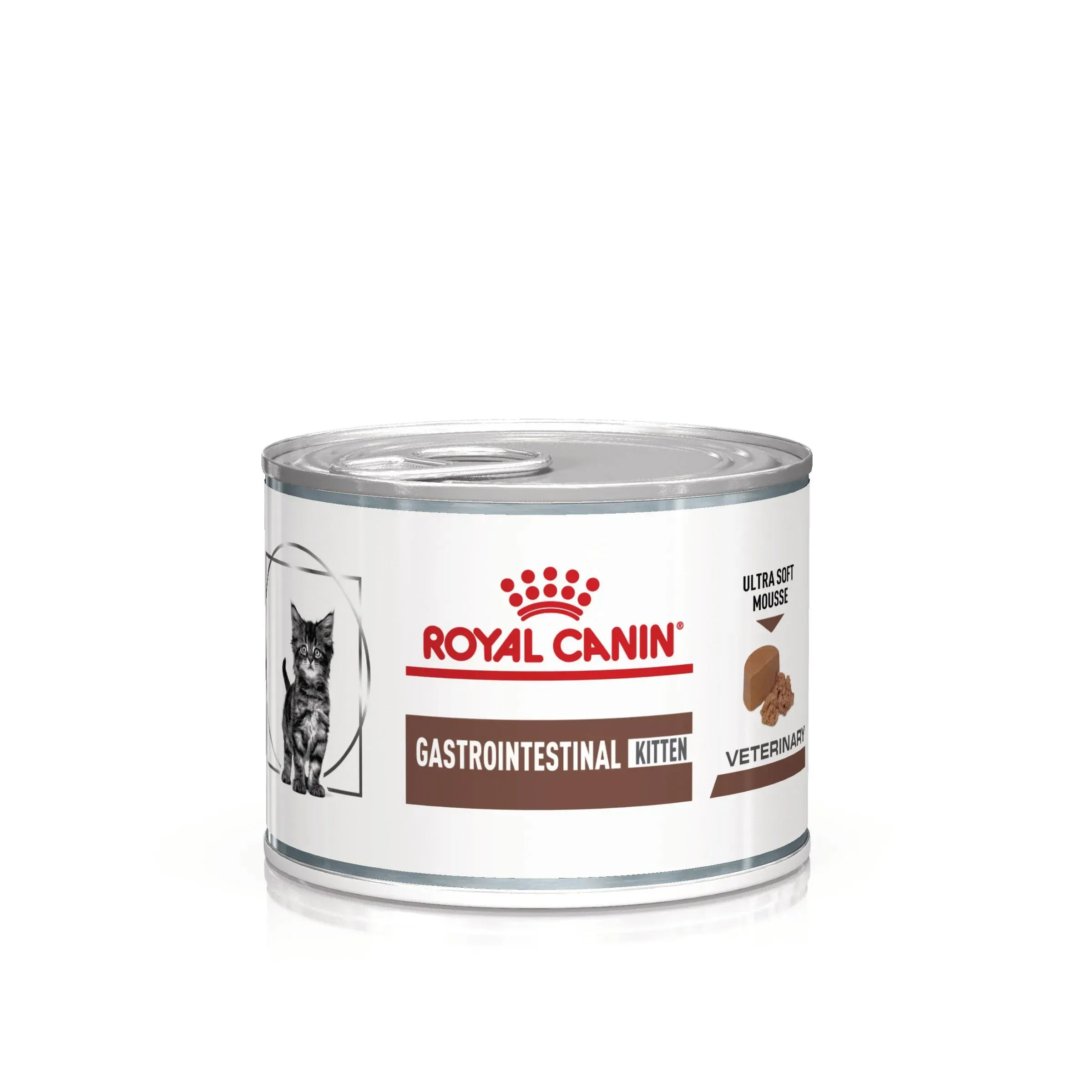 ROYAL CANIN Gastrointestinal Kitten, dieta veterinara, conserva hrana umeda pisici junior, sistem digestiv, (pate fin), 195 g