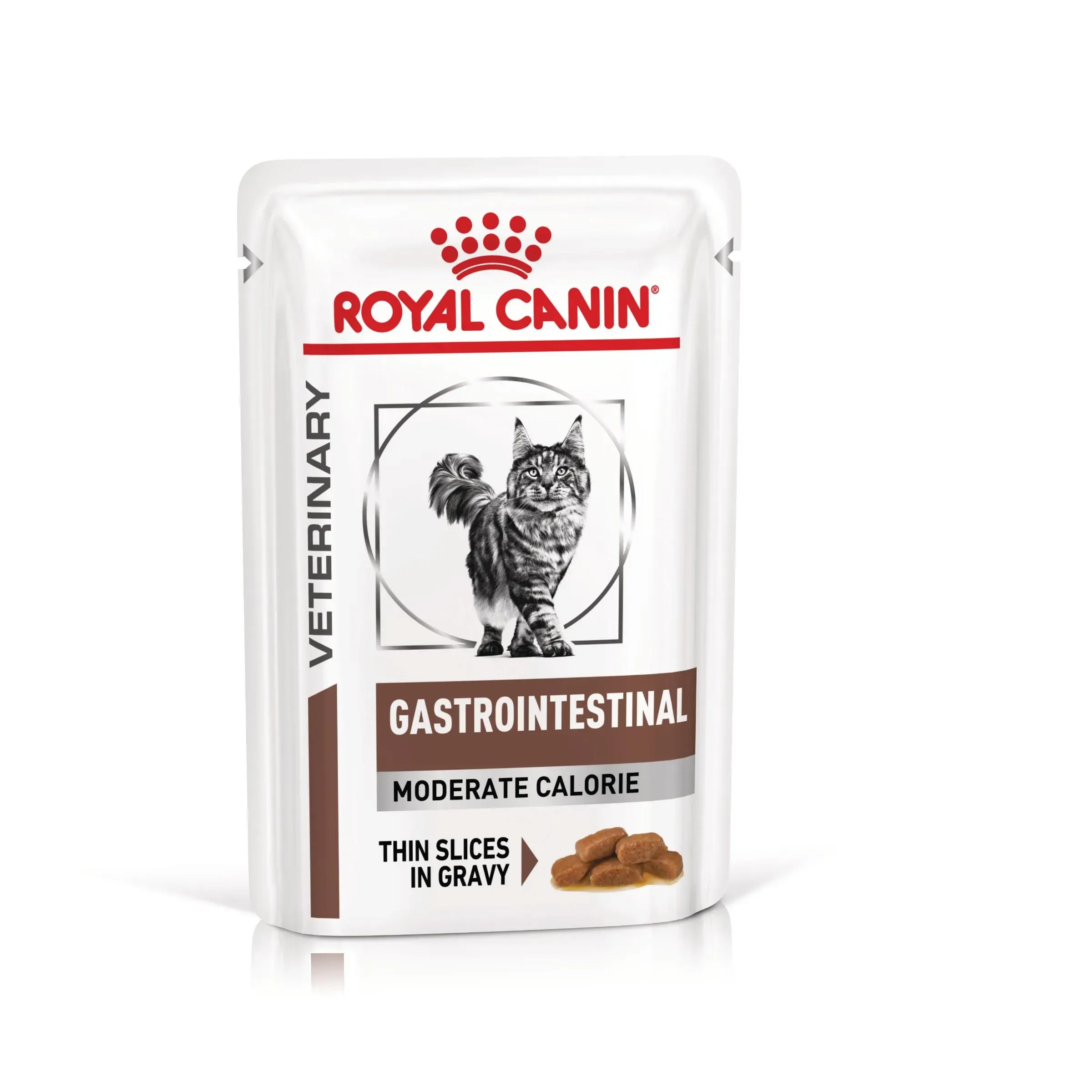 ROYAL CANIN Gastrointestinal Moderate Calorie, dieta veterinara, plic hrana umeda pisici, sistem digestiv, (in sos), 85 g