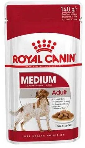 ROYAL CANIN Plic hrană umedă pentru câini Medium Adult140g