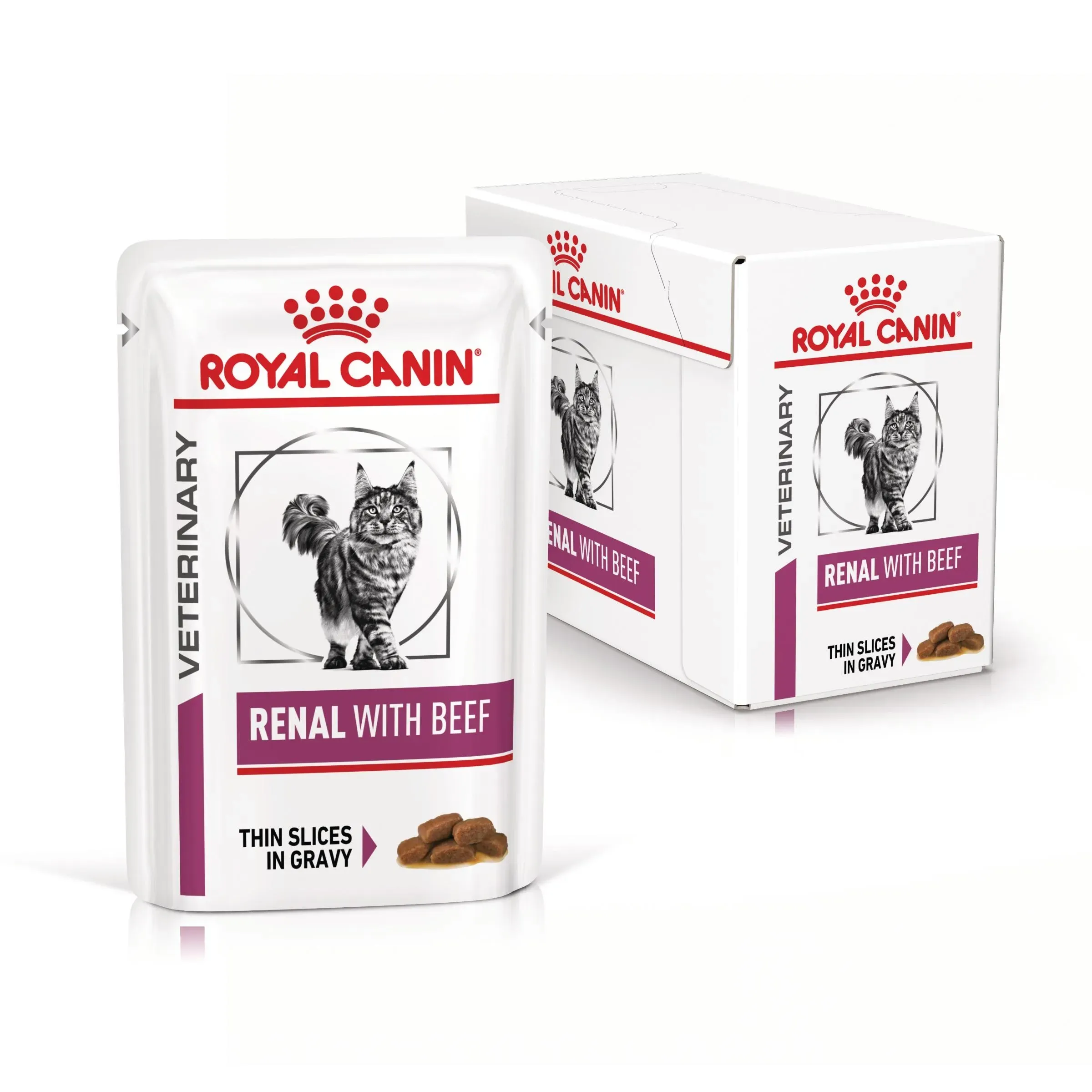 ROYAL CANIN Renal cu Vita, dieta veterinara, plic hrana umeda pisici, sistem renal, (in sos), 12x85 g