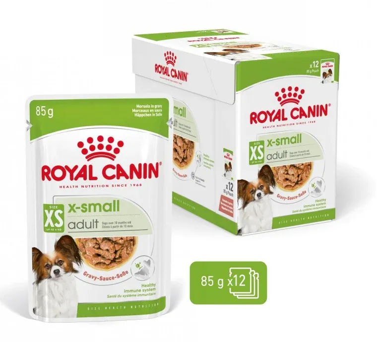 ROYAL CANIN SHN X-Small Adult Plic hrană umedă pentru câini, 85g