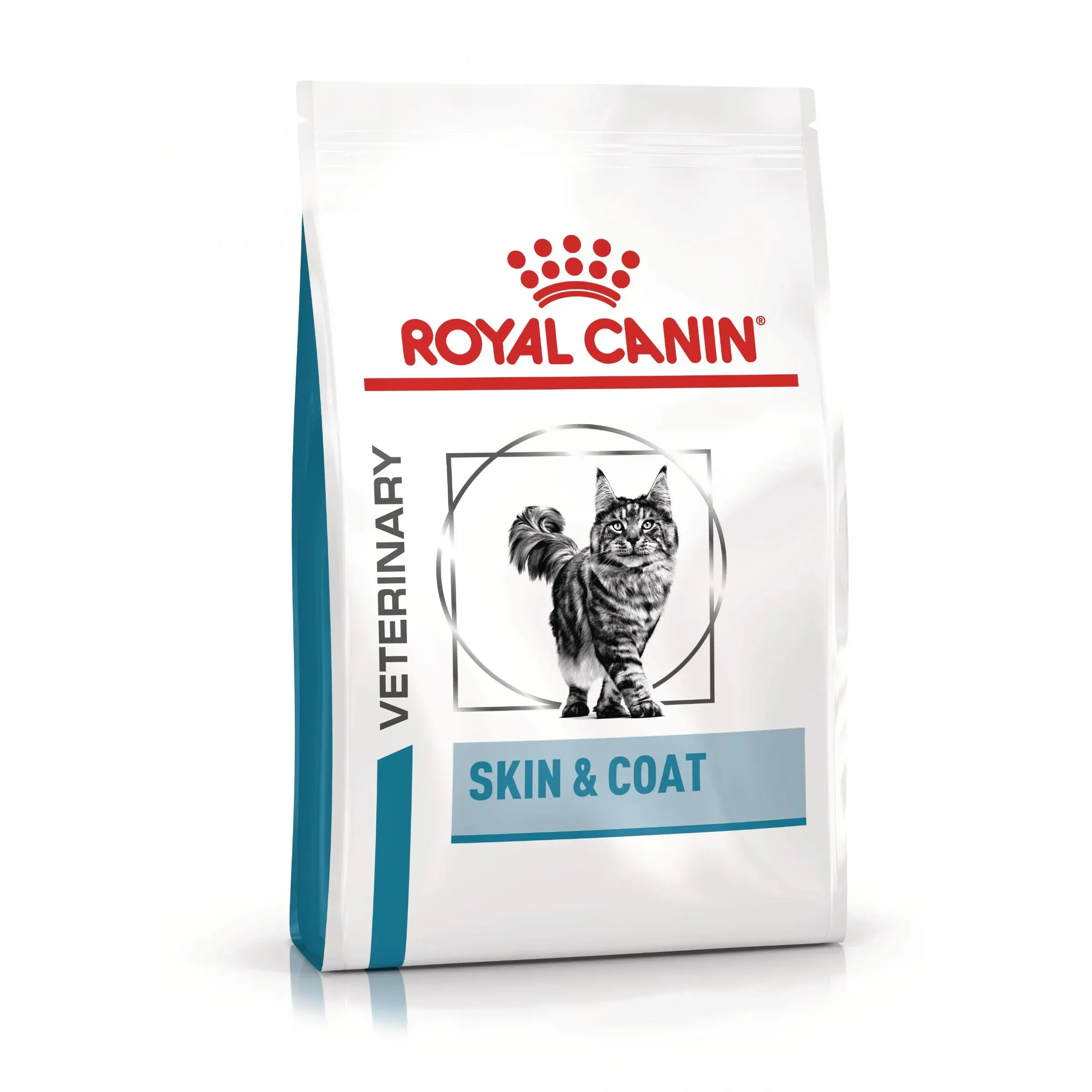 ROYAL CANIN Skin & Coat, formula veterinara, hrana uscata pisici, afectiuni dermatologice, 1.5 kg