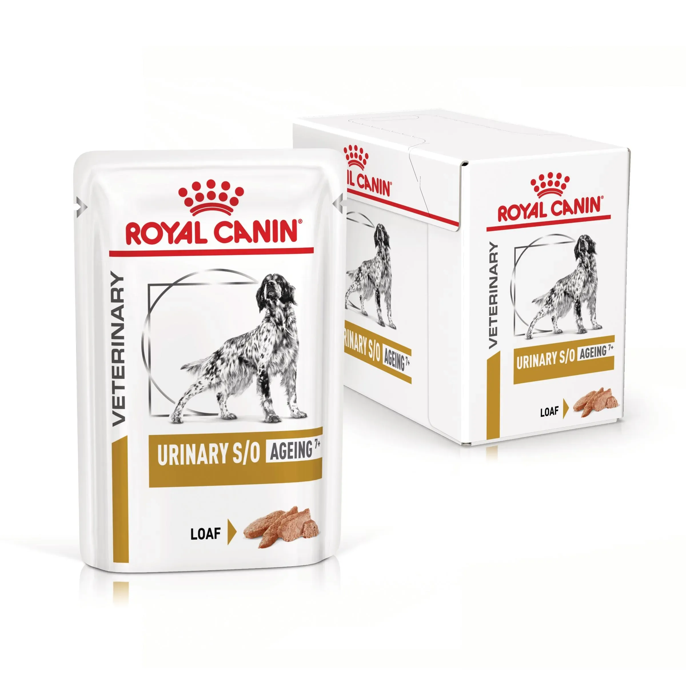 ROYAL CANIN Urinary S/O Ageing 7+, XS-XL, dieta veterinara, plic hrana umeda caini senior, sistem urinar, (pate), bax, 12x85 g