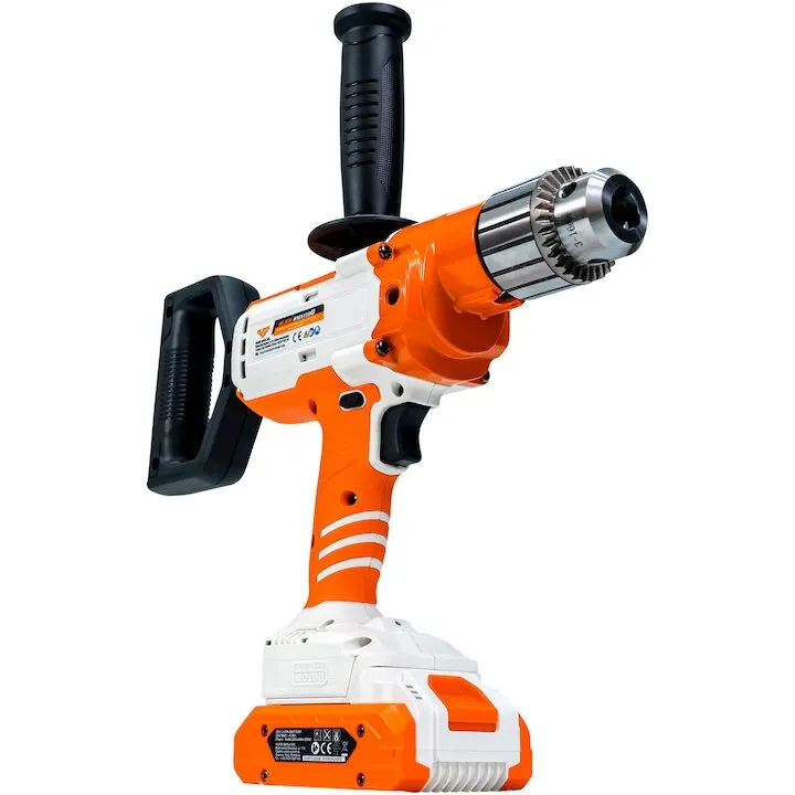 Ruris Masina de gaurit si insurubat Ruris RMX 1390, 20 V, 130 Nm, 16 mm mandrina, motor fara perii, acumulator, incarcator