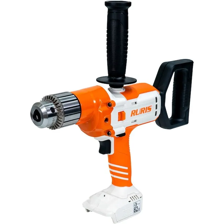 Ruris Masina de gaurit si insurubat Ruris RMX 1390, 20V, 2Ah, 130 Nm, 16 mm mandrina, motor fara perii, fara acumulator, fara incarcator