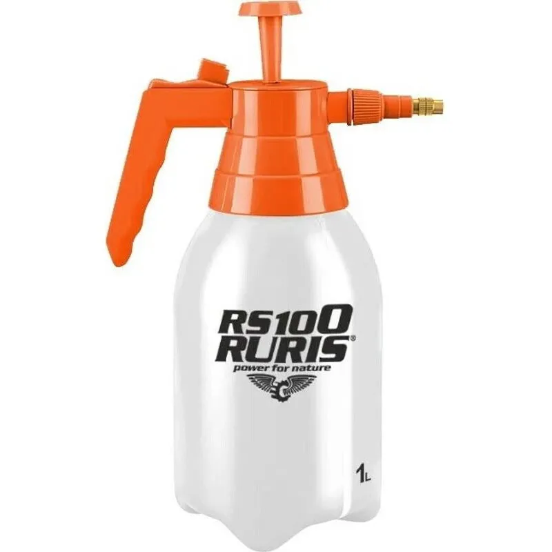 Ruris Pulverizator Manual Ruris RS 100, Volum 1L, 2 Bar, Duza din cupru