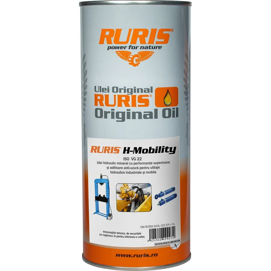 Ruris Ulei hidraulic Ruris H-Mobility HLP-22, 1 l