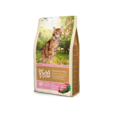 Sam's Field Delicious Wild, hrana uscata pentru pisici, 2.5 kg