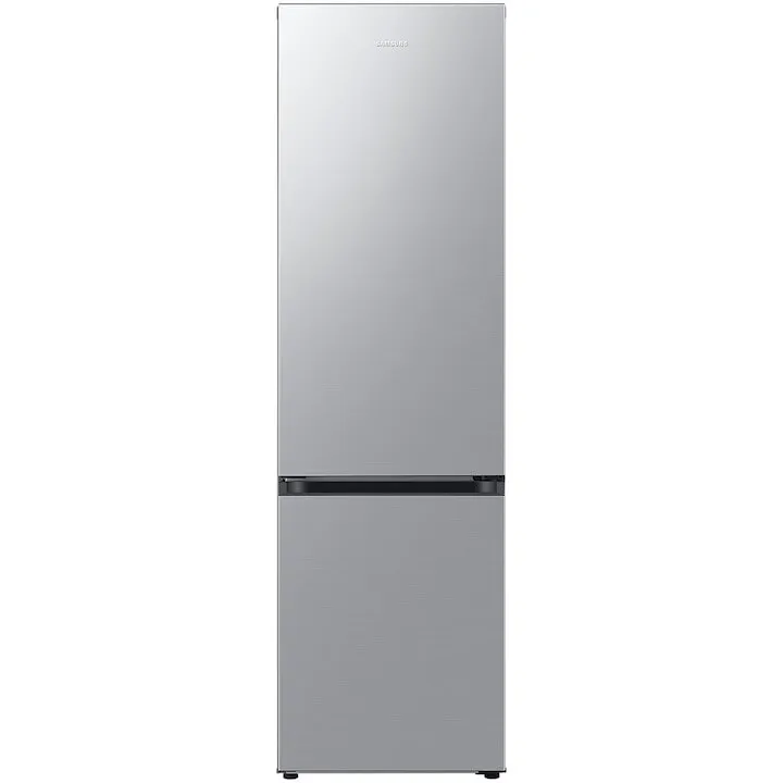 Samsung Combina frigorifica Samsung RB38C600DSA/EF, 390 l, Clasa D, Total No Frost, All-Around Cooling, Compresor Digital Inverter, WiFi, AI Energy, Smart Control, H 203 cm, Argintiu
