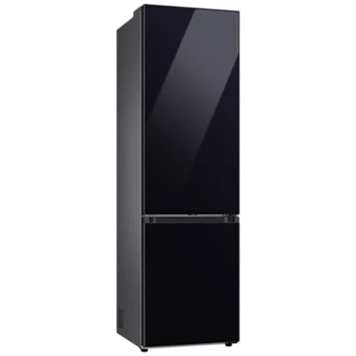 Samsung Combina frigorifica Samsung RB38C7B6B22/EF, Bespoke, Capacitate 390 l, Clasa B, Total No Frost, Twin & Metal Cooling, Compresor Digital Inverter, WiFi, AI Energy, Smart Control, H 203 cm, Sticla neagra