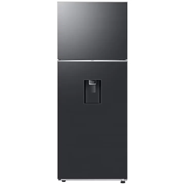Samsung Frigider cu doua usi Samsung RT47CG6726B1EO, Capacitate 462 l, Clasa E, No Frost, Dozator de apa, All Around Cooling, WiFi, Smart Control, Dark Inox