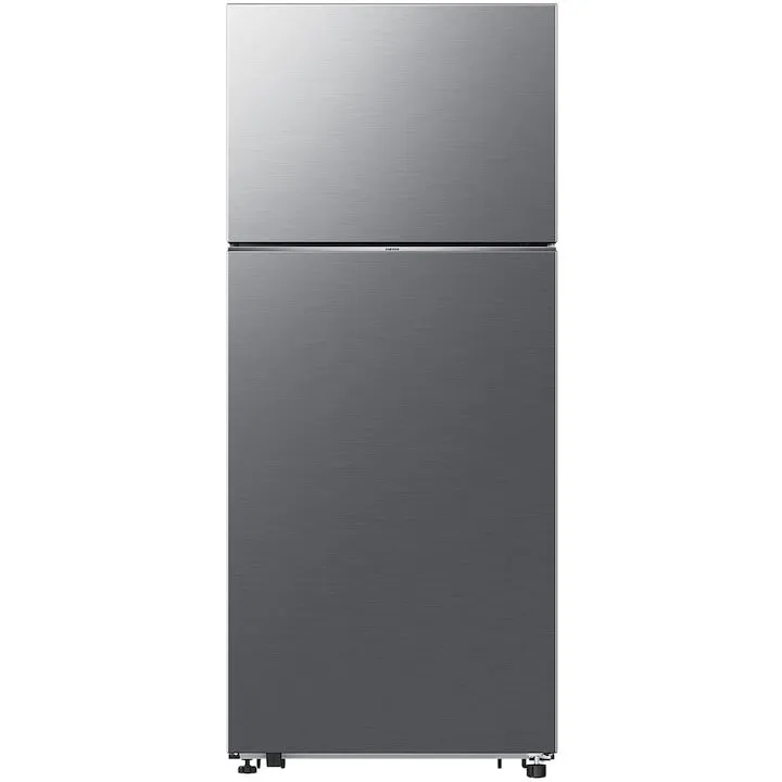 Samsung Frigider cu doua usi Samsung RT53DG7A14S9EO, Capacitate 530 l, Twin Cooling Plus, Clasa E, Digital Inverter, Smart Things WiFi, H 185 cm, Inox