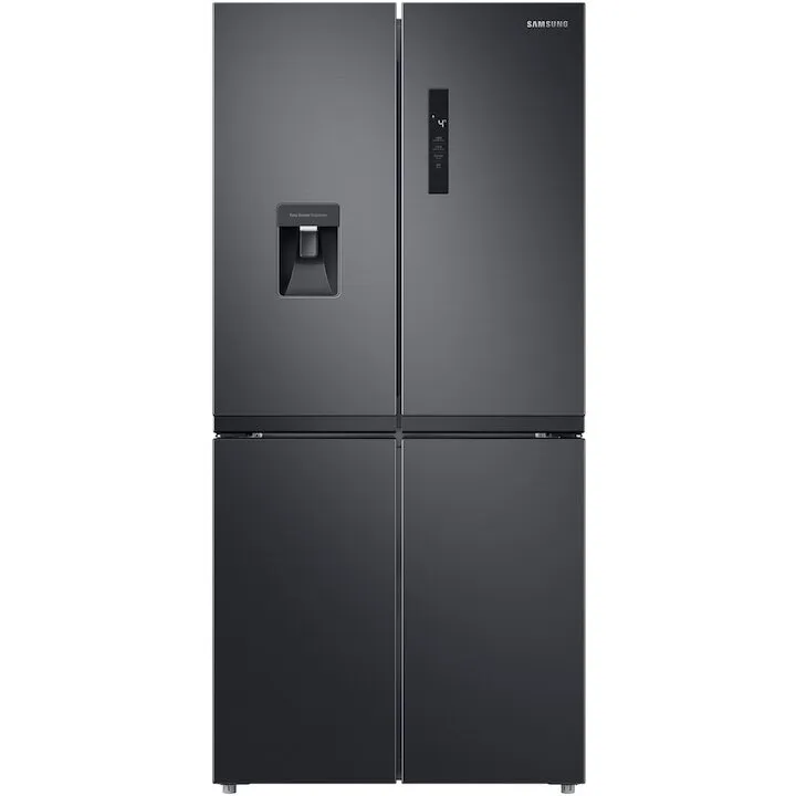 Samsung Side by Side Samsung RF48A401EB4/EO, 488L, Clasa E, H 179 cm, Dark Inox