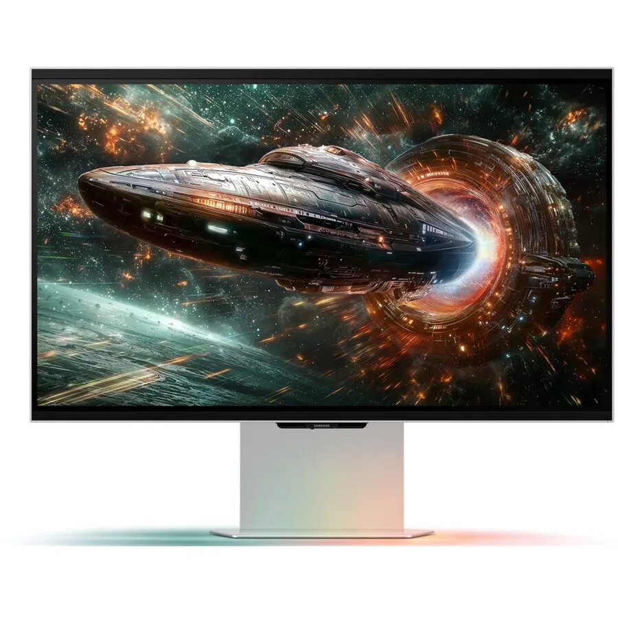 Samsung Monitor LED Gaming Samsung Odyssey 3D G9, LS27FG900XUXEN, 27 inch, UHD 4K, IPS,  1 ms, 165Hz, Argintiu