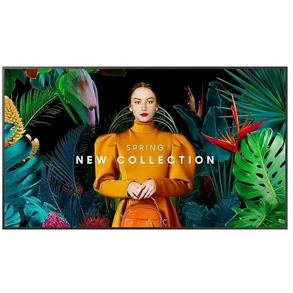 Samsung Monitor Profesional Crystal UHD Signage 65 QM65C, Rezolutie 4K, HDMI, DisplayPort, Negru