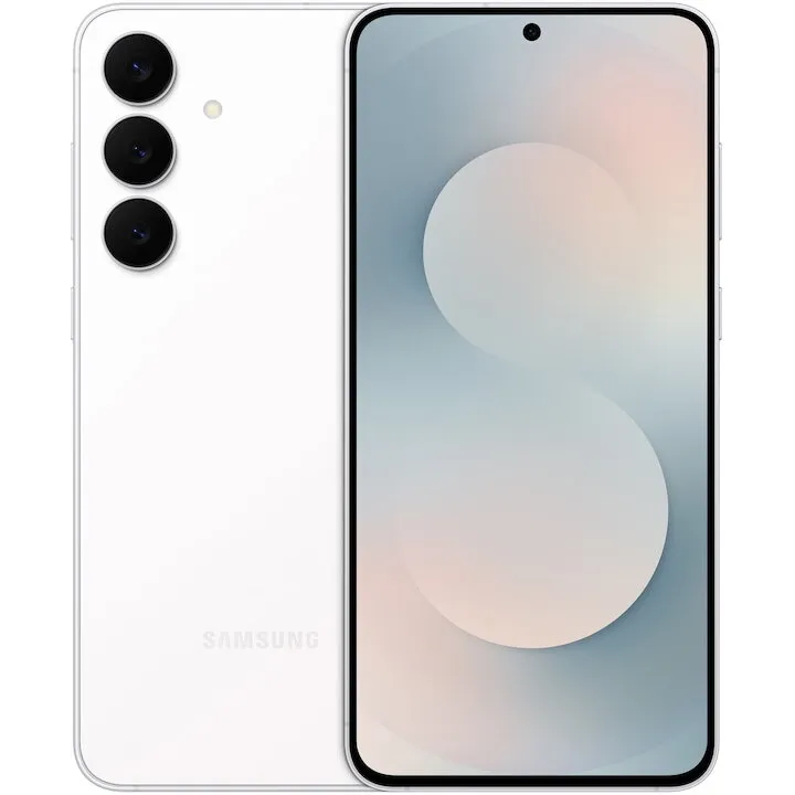 Samsung Telefon mobil Samsung Galaxy S25 FE, Exynos 2400, 8GB RAM, 512GB, Dual SIM, 5G, Android 15, Alb