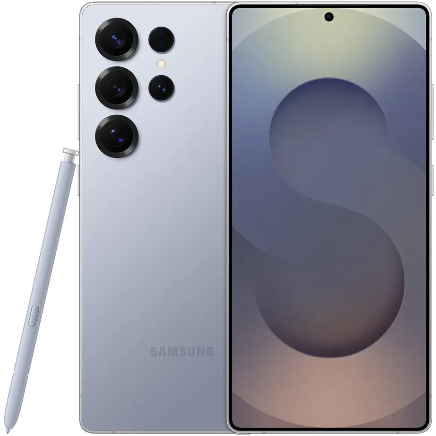 Samsung Telefon mobil Samsung Galaxy S25 Ultra, Dual SIM, 12GB RAM, 256GB, 5G, Titanium SilverBlue