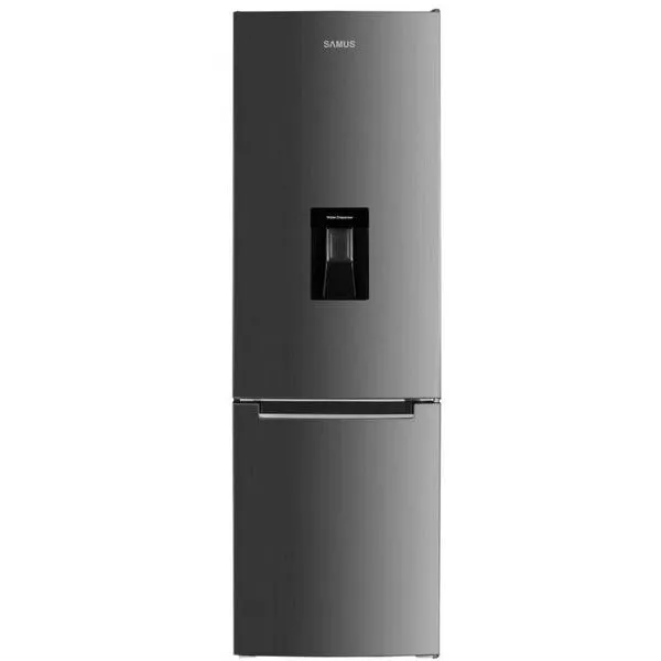 Samus Combina frigorifica Samus SCX396ED, 313L, Clasa E, H180 cm, Argintiu