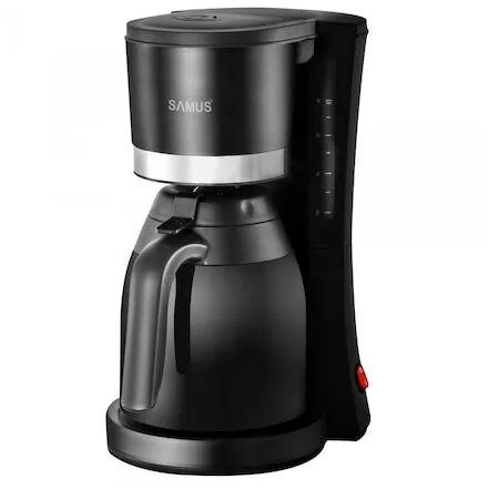 Samus Filtru de cafea cu cana termos Samus Elite, 800W, negru/inox
